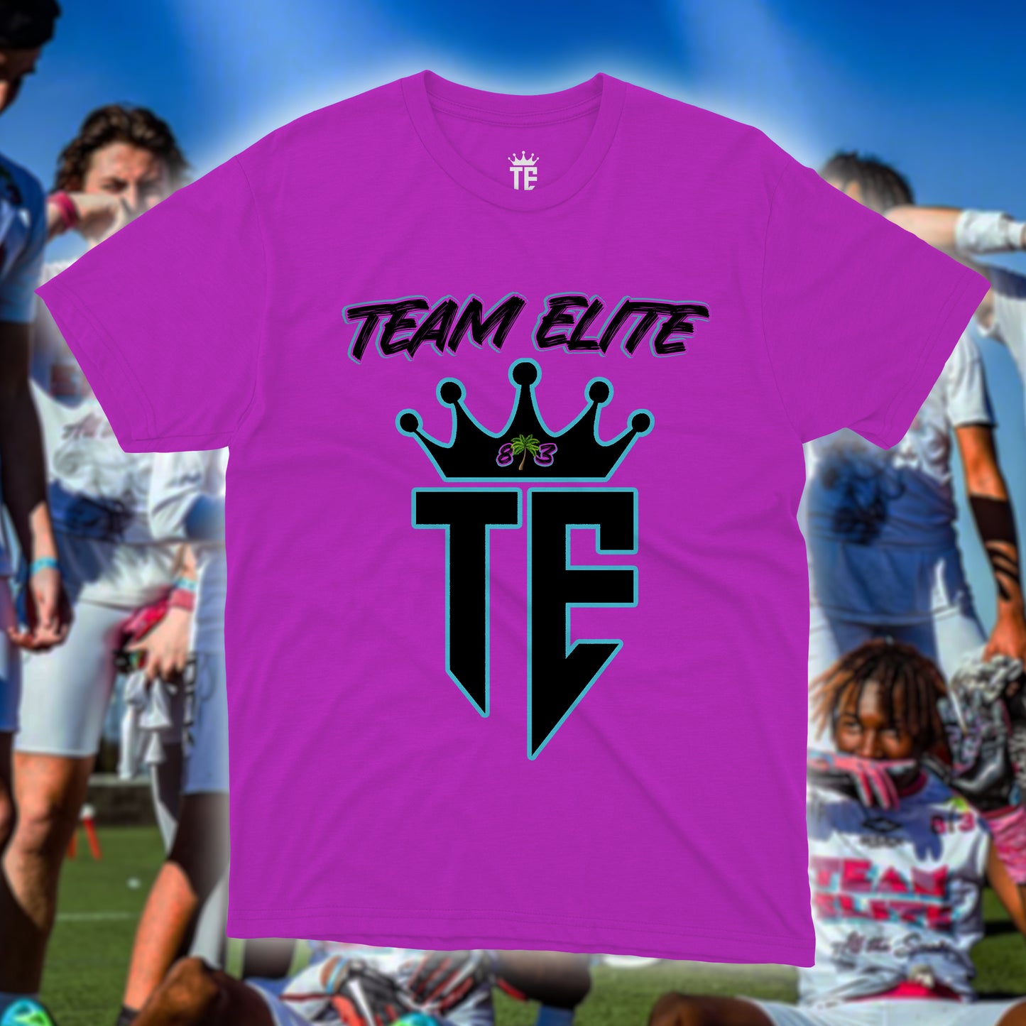 Youth Team Elite Pink Tee Tropical Elite