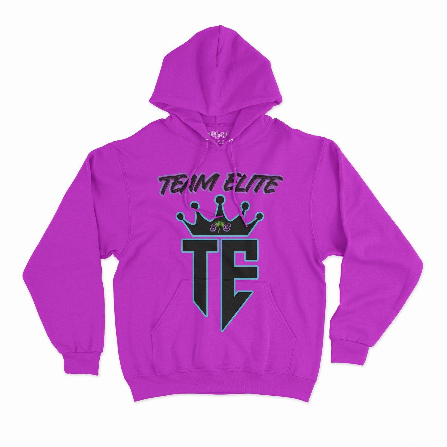 Team Elite Pink Hoodie Tropical Elite