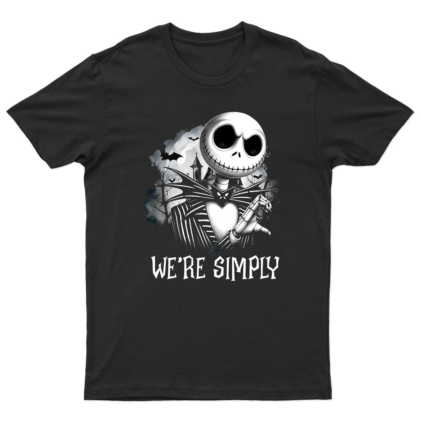 We're Simply Meant to Be | Unisex Couples Halloween T-shirts