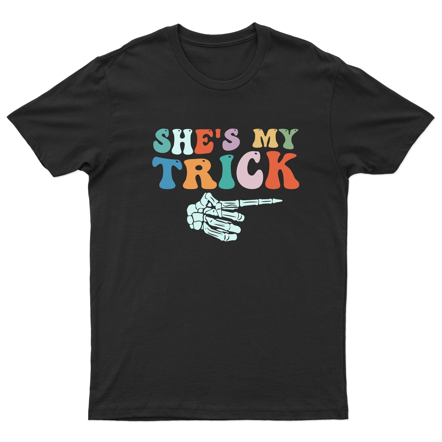 He's My Treat | She's My Trick | Unisex Couples Halloween T-shirts