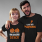 I Love Her Pumpkins | I Love His Broomstick | Unisex Couples Halloween T-shirts