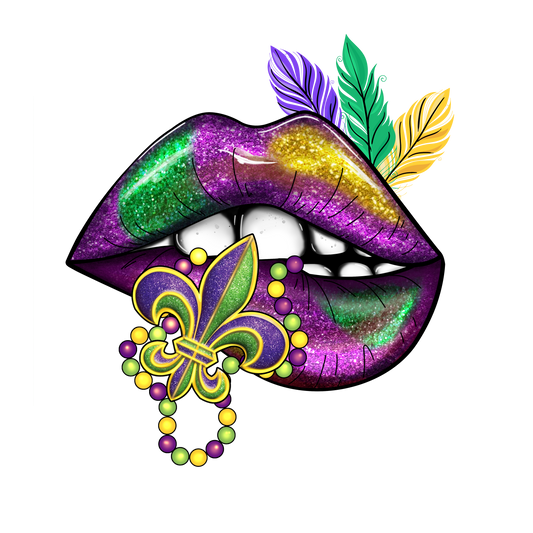 Mardi Gras DTF Transfer 4.0