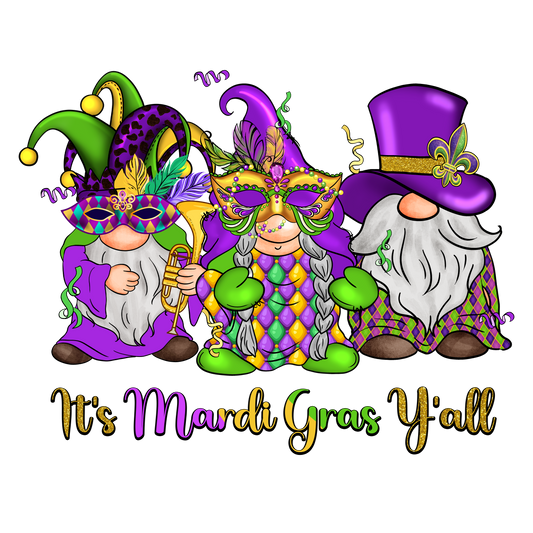 Mardi Gras DTF Transfer 3.0