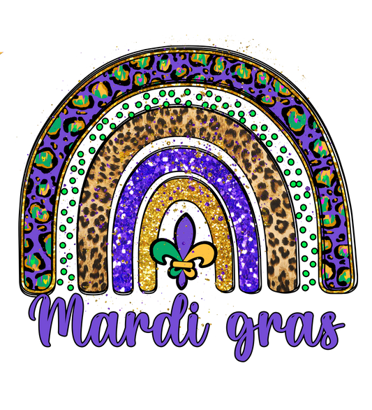 Mardi Gras DTF Transfer 21.0